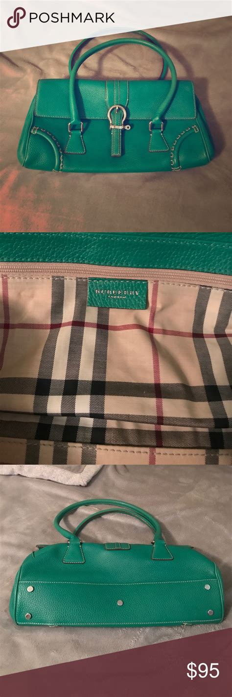 green Burberry Handbags for Women 